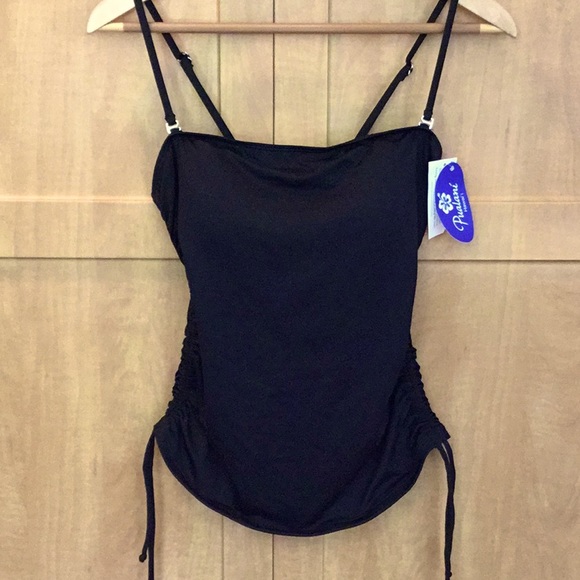 Pualani Hawaii Other - Pualani Hawaii  Convertible Bikini Top Bandeau Style Size XL NWT